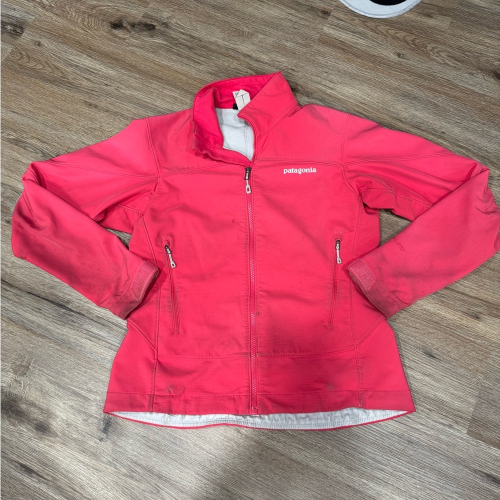 Patagonia Polartec Soft Shell Jacket Women's Small True Pink